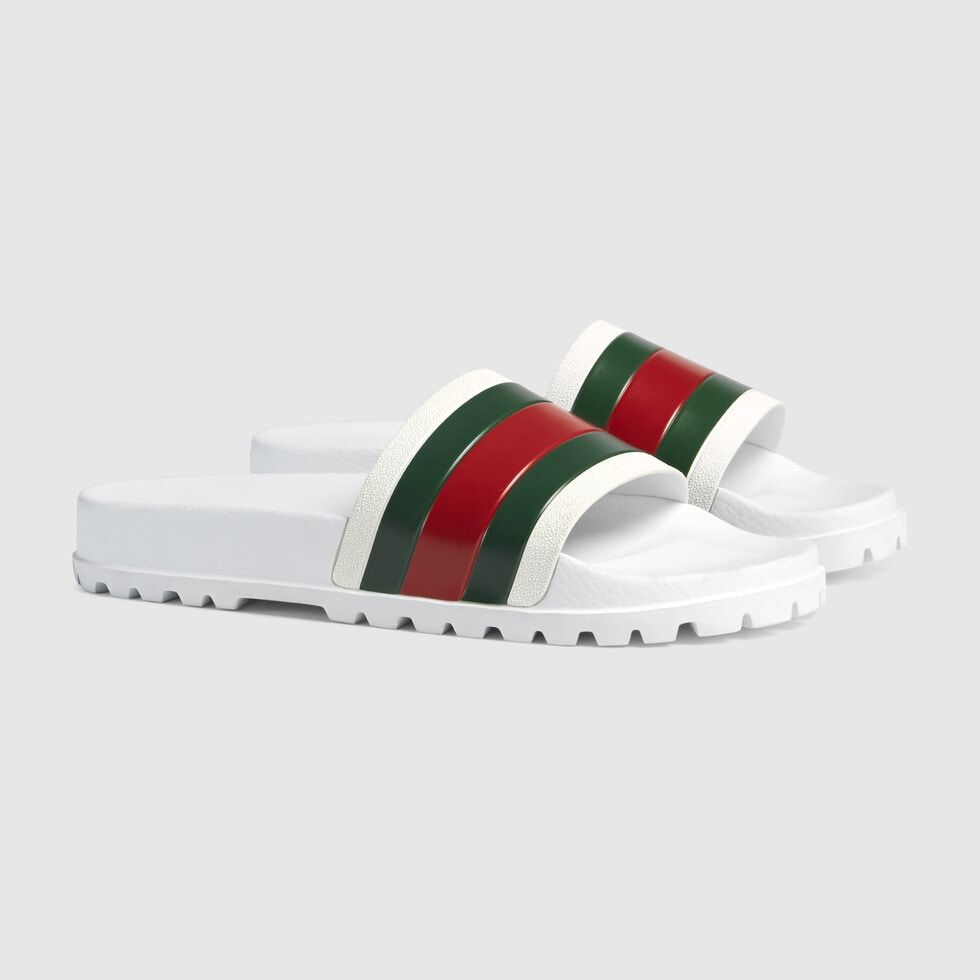 Gucci Web Slide Sandal