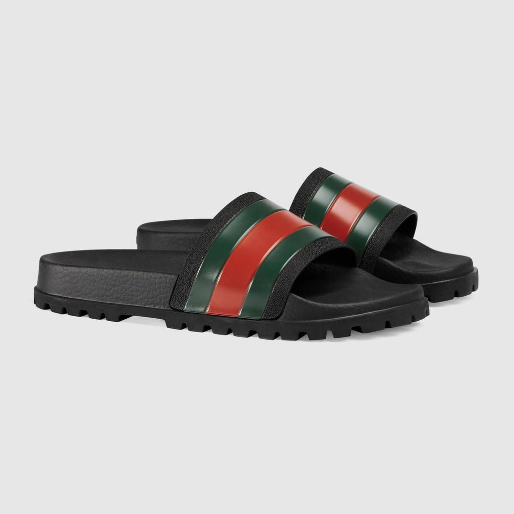 Gucci Web Slide Sandal